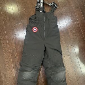 Canada Goose Kids Black Snow Pants 6-7Y